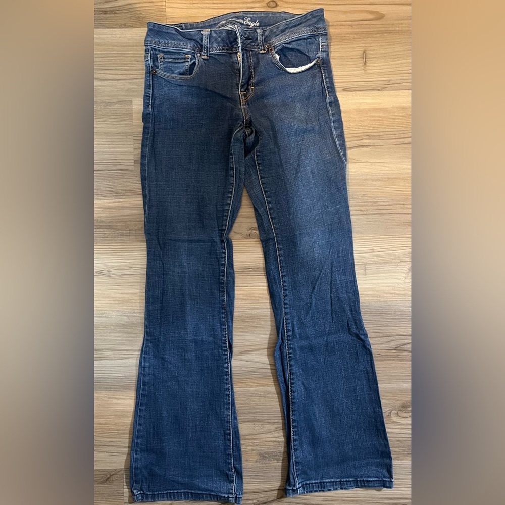American Eagle Original Boot Flares Jeans Size 10